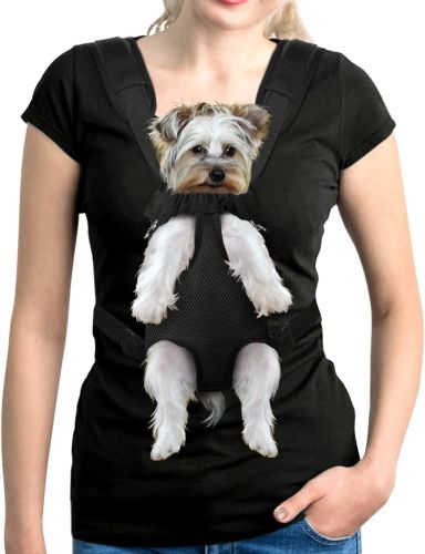 Pet Carrier Backpack; Adjustable Pet Front Cat Dog Carrier Backpack Travel Bag; Legs Out; Easy-Fit for Traveling Hiking Camping for Small Medium